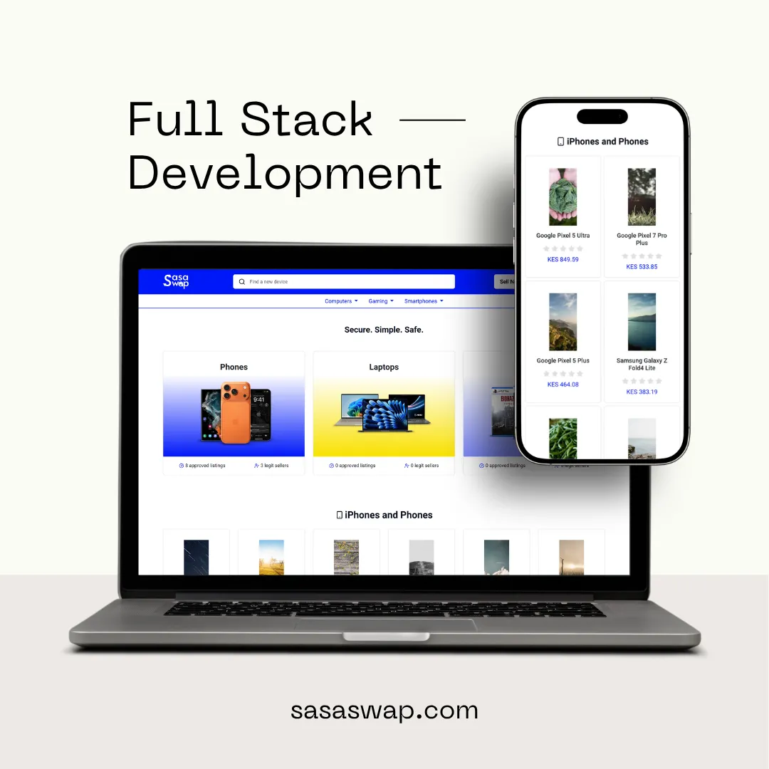 Full Stack Development for Sasaswap